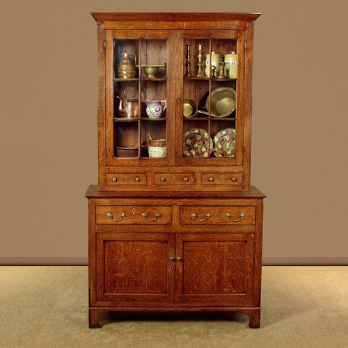 Antique welsh oak cwpwrdd - welsh,