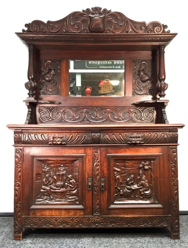 Antique 19th century - 19th, carved