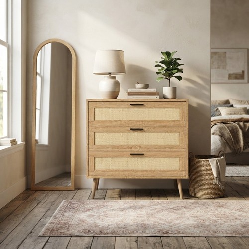 Drawer rattan storage - drawer,