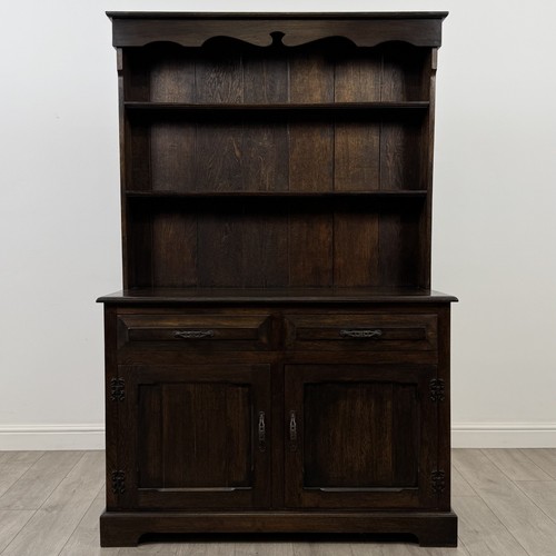Antique oak welsh dresser - welsh, |
