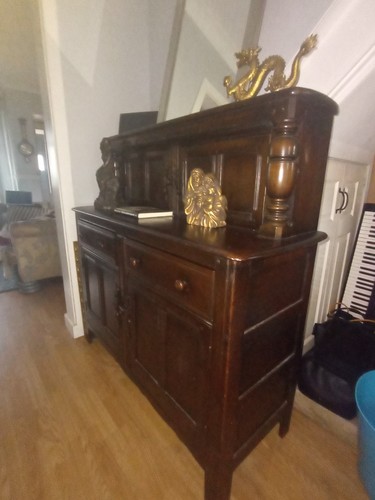 Oak dresser solid high quality - oak, high-quality