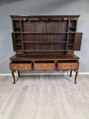 Antique george iii oak dresser - iii,