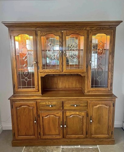 Beautiful oak welsh dresser - welsh,