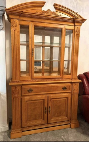 Solid oak display - solid,