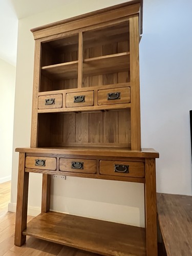 Solid english oak - large, rustic