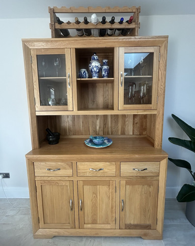 Bevel solid oak - , large