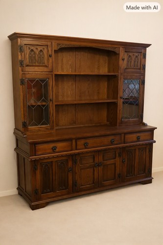 Old charm oak dresser warwick - charm,