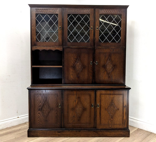 Display cabinet new plan oak - cabinet,