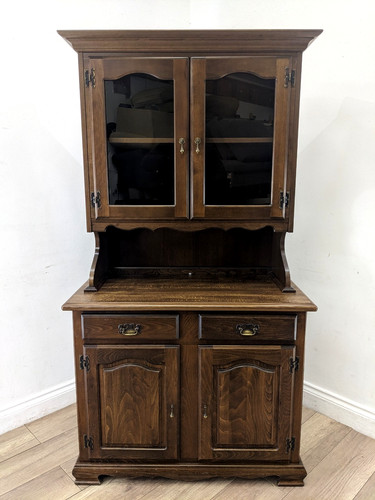 Dresser oak effect hutch - oak,