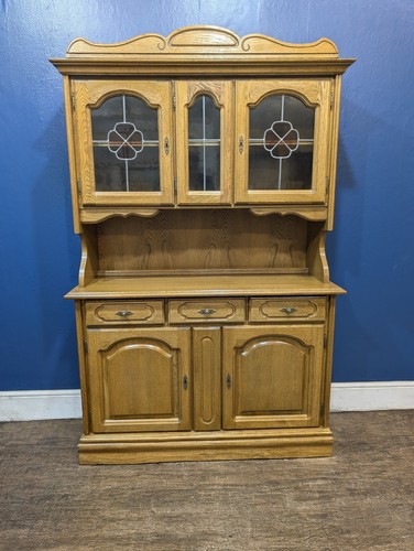Large solid oak dresser - solid,