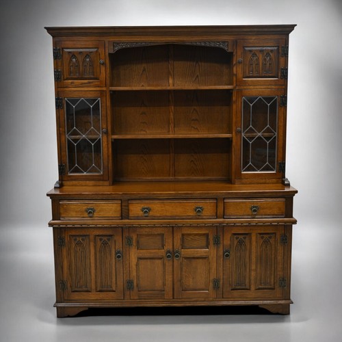 Old charm oak dresser - oak, warwick