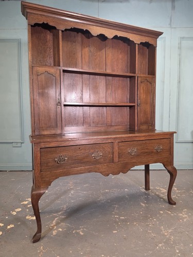 Large antique oak dresser - large,