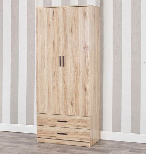 Oak wooden bedroom - oak,