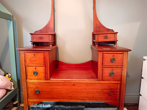Antique dark oak wood - oak,