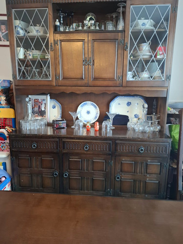 Priory oak dresser - priory, &