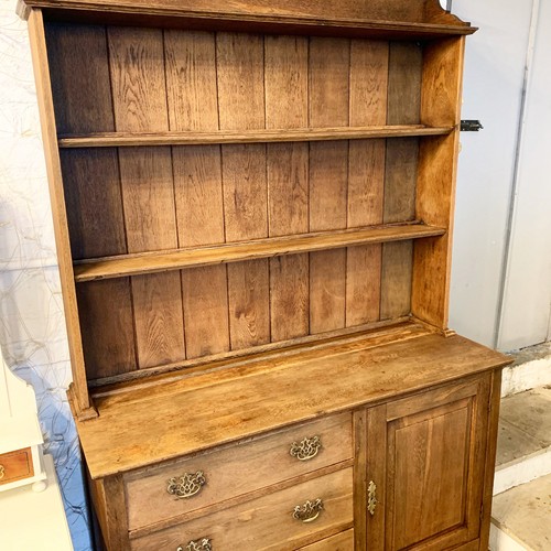 Antique oak dresser - oak,