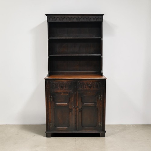 Traditional dark oak dresser - dark,