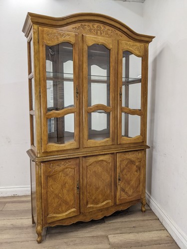 Display cabinet oak - display,