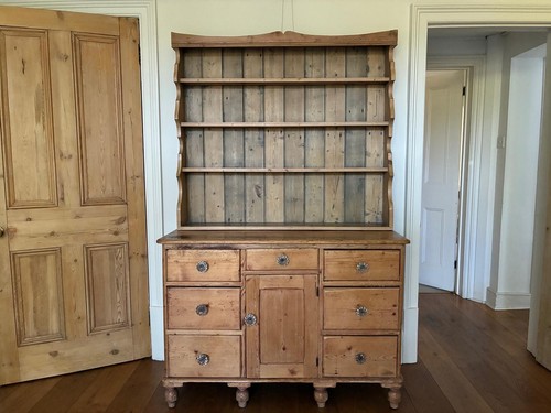 Antique pine welsh dresser