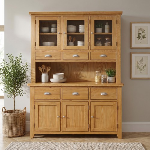 Cheshire oak sideboard large - cheshire,